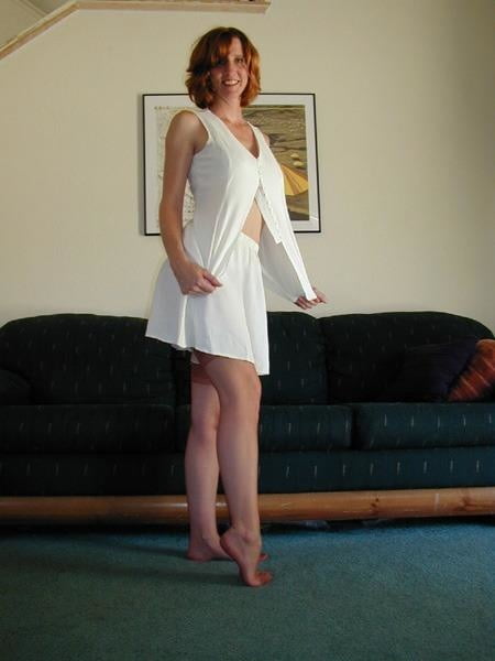 Wife in tan stockings #93640138