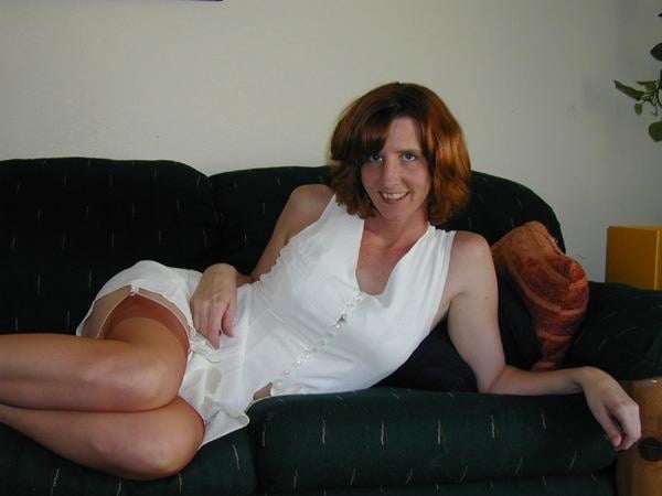 Wife in tan stockings #93640192