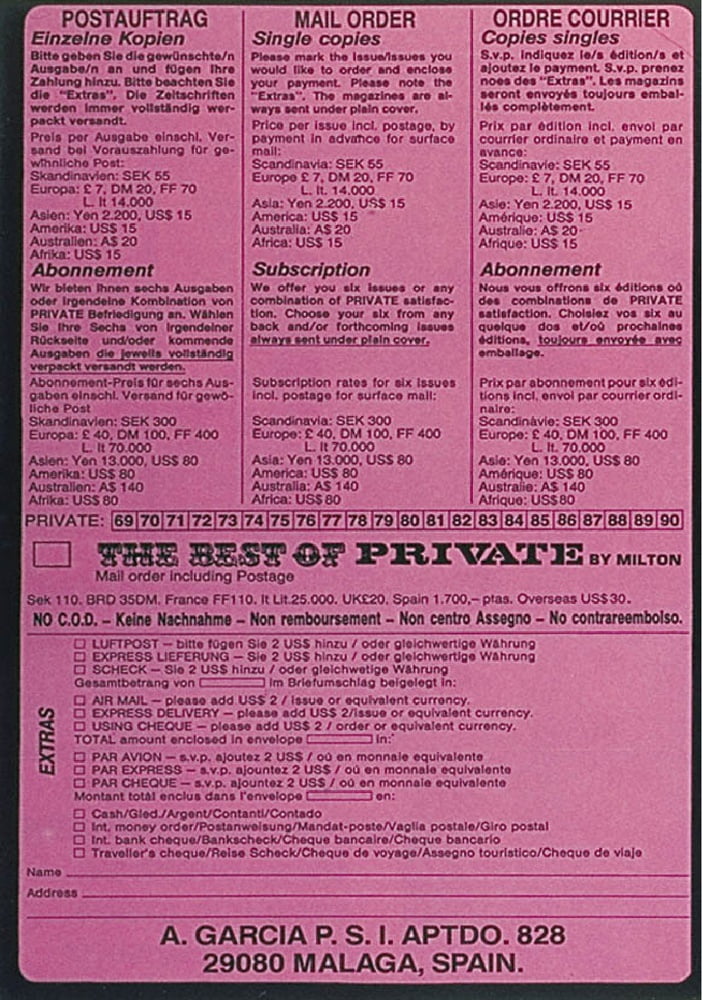 Vintage Retro-Porno - private Zeitschrift - 091
 #91691198
