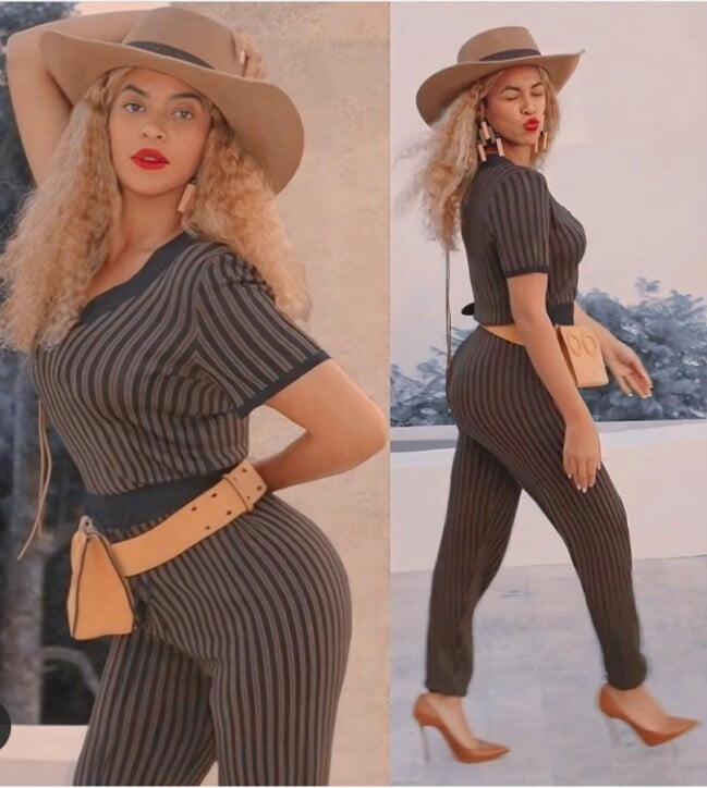 Jerkoff over Beyonce Slut &amp; her Juicy thick Ass #94796130