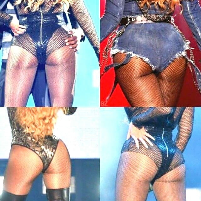 Jerkoff over Beyonce Slut &amp; her Juicy thick Ass #94796179