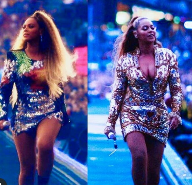 Jerkoff over Beyonce Slut &amp; her Juicy thick Ass #94796204