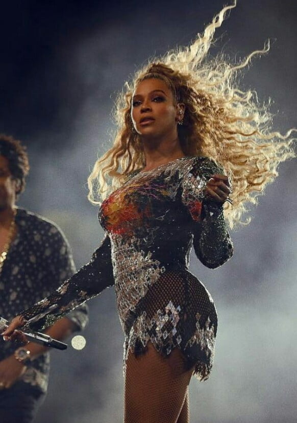 Jerkoff over Beyonce Slut &amp; her Juicy thick Ass #94796207