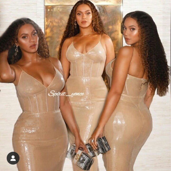 Jerkoff over Beyonce Slut &amp; her Juicy thick Ass #94796215