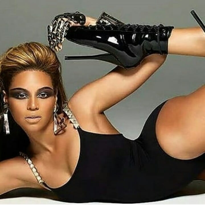 Jerkoff over Beyonce Slut &amp; her Juicy thick Ass #94796220