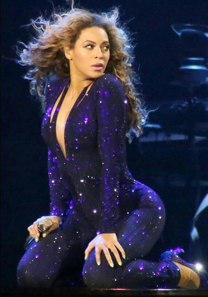 Jerkoff over Beyonce Slut &amp; her Juicy thick Ass #94796369