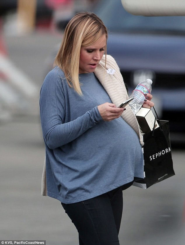Kristen Bell pregnant #96466884