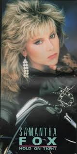 Stile disco anni 80: samantha fox
 #98416366