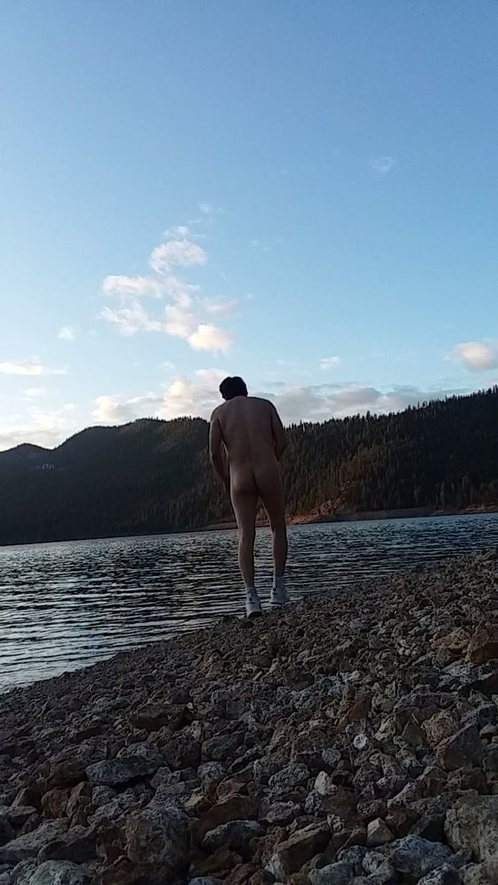 Walked around the lake naked #106920484