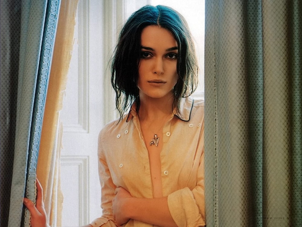 Keira Knightley my ideal woman is flat chested #97569017