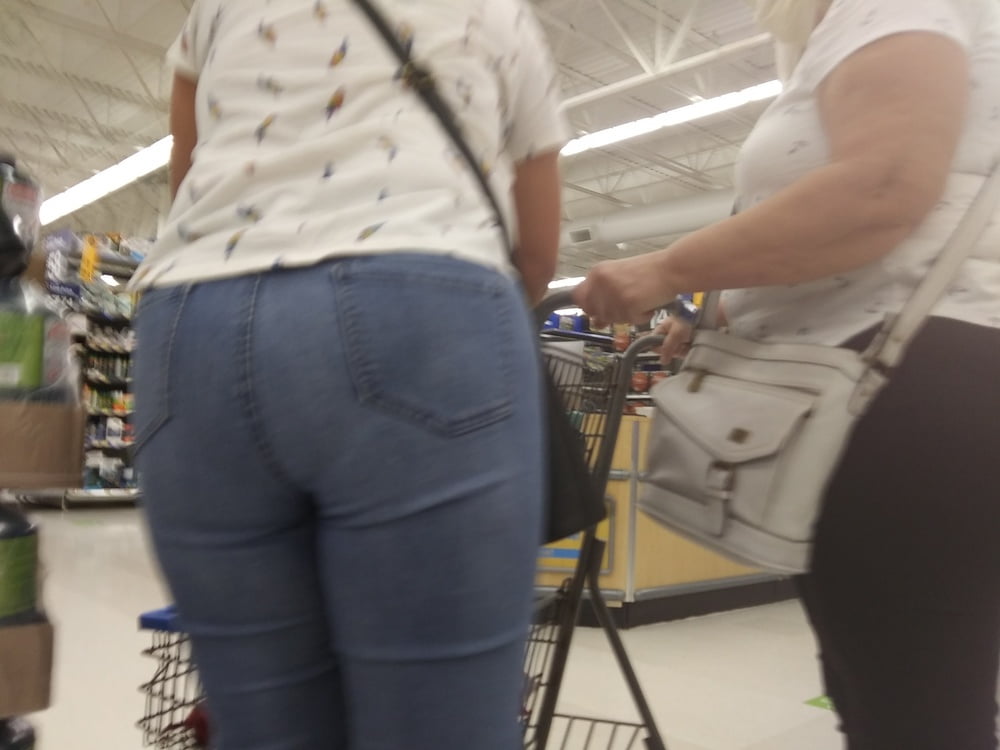 Milf ass booty jeans #97566243