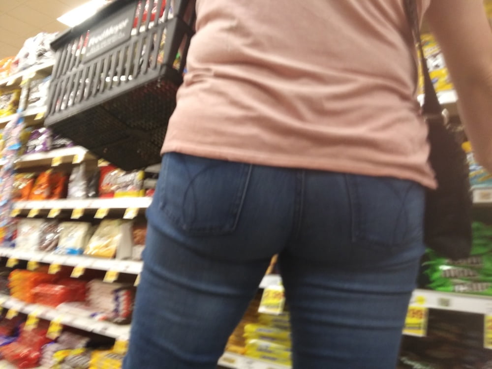 Milf ass booty jeans #97566261