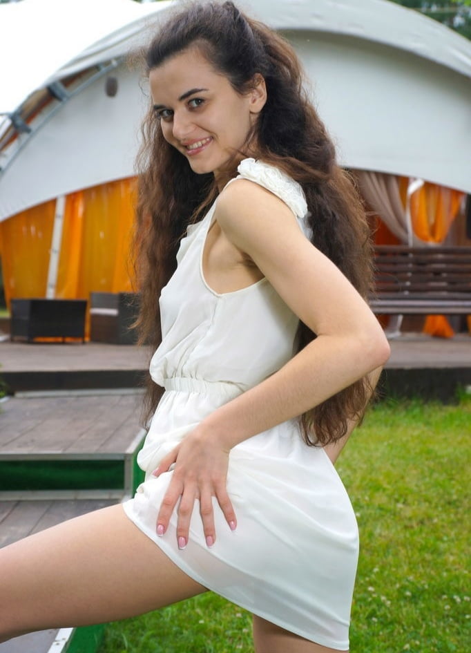 Alberta enjoys her weekend with a fun playful Striptease #103065735