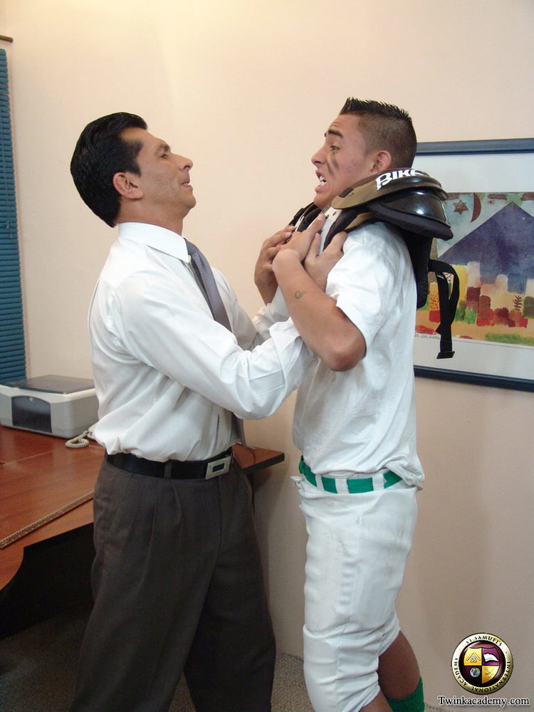 Latino teen Fabio gets punished by the headmaster #107177476