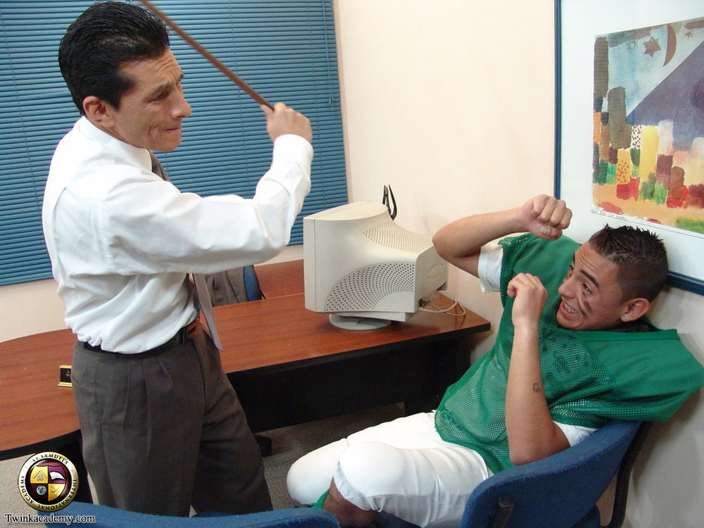 Latino teen Fabio gets punished by the headmaster #107177478