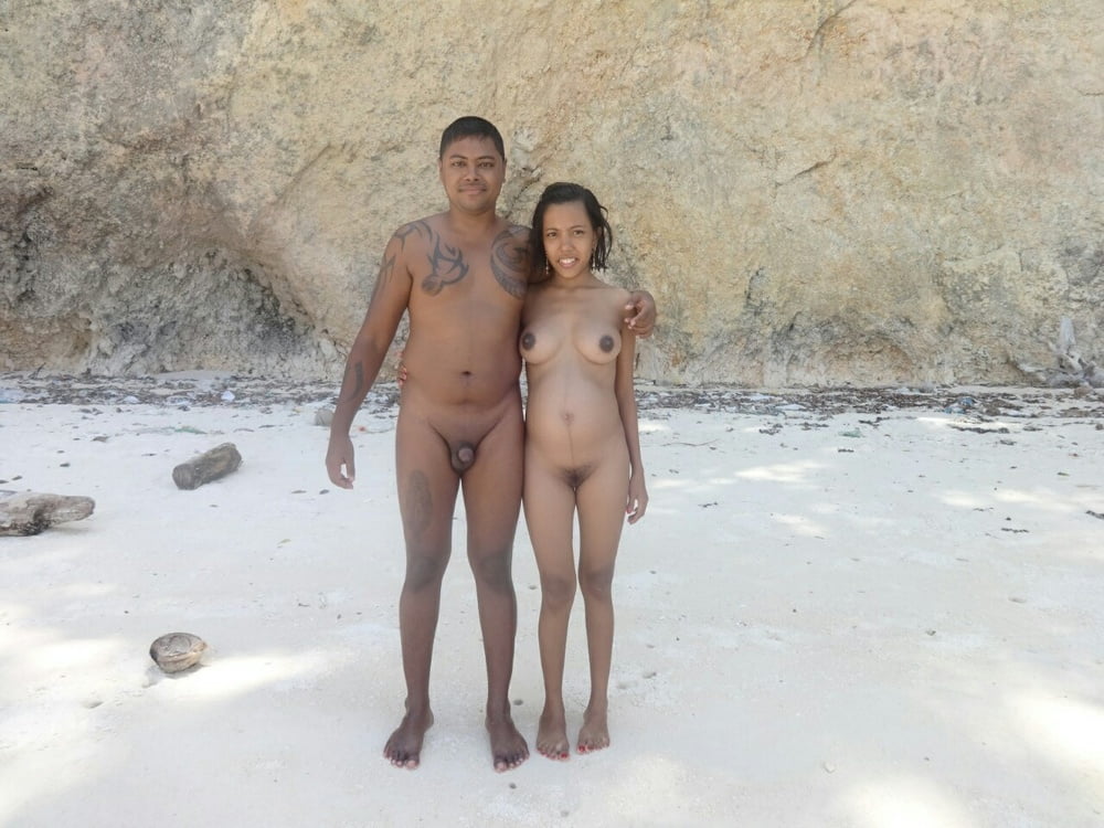 0704 Nude beach couples and groups. #96641456