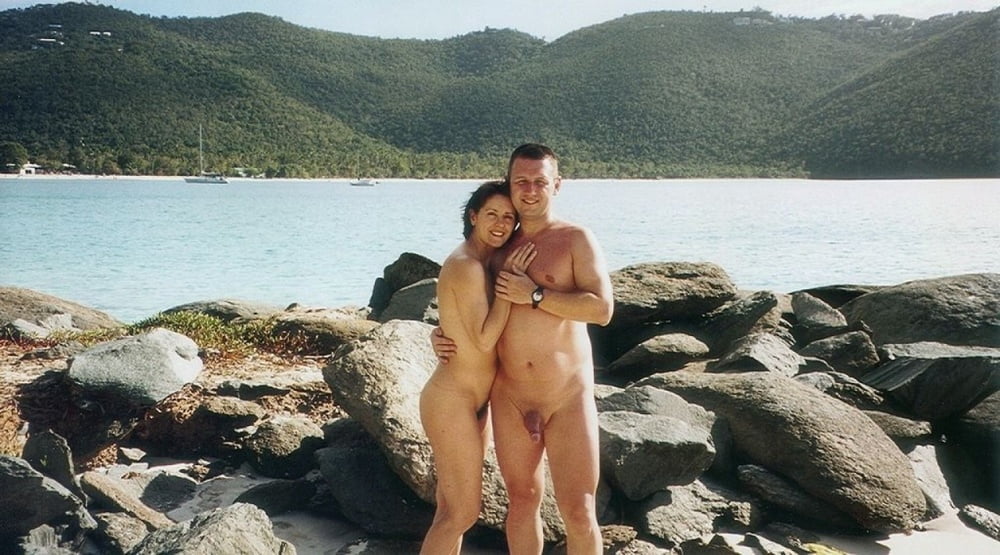0704 Nude beach couples and groups. #96642008