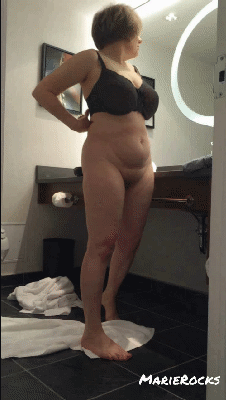 Mom shows off her hot body while getting ready by MarieRocks #106911493