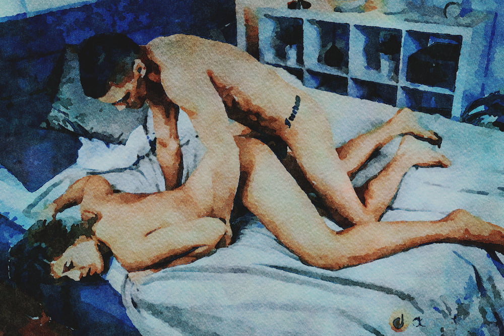 Erotic Digital Watercolor 25 3979780