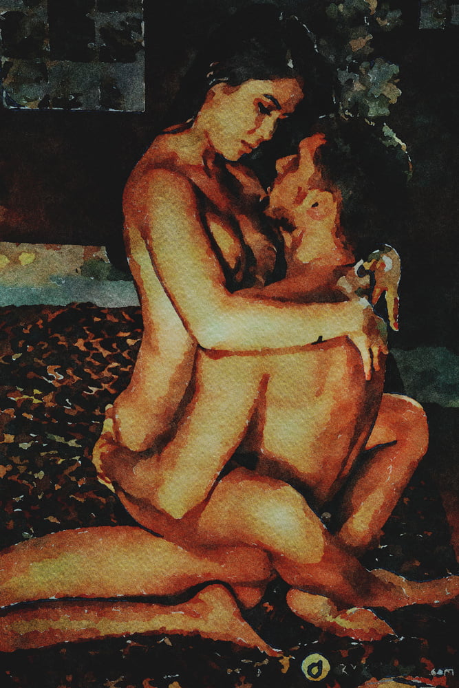 Erotic Digital Watercolor 25 3979780