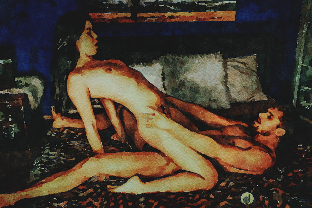 Erotic Digital Watercolor 25 3979780