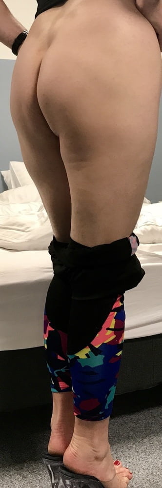 Sports wear and Heels #107163161