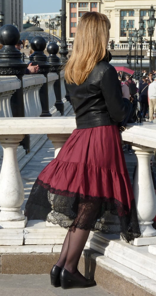 Street Pantyhose from Russia #96951850