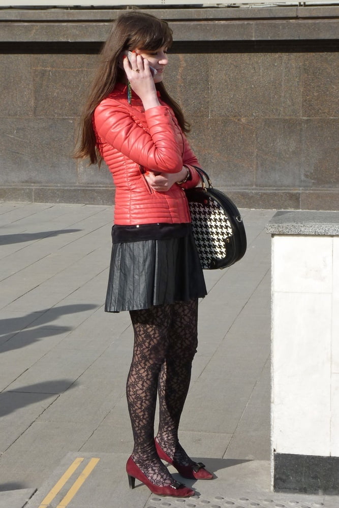 Street Pantyhose from Russia #96951859