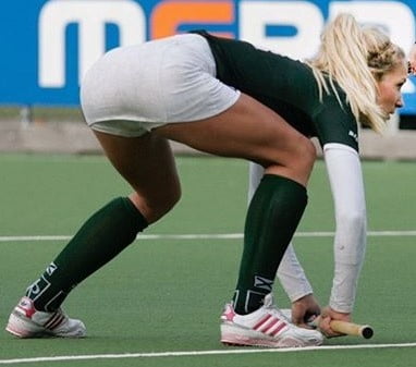 Presentatrice olandese e giocatrice di hockey - helene hendriks 2
 #105769537