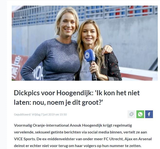Presentadora holandesa y jugadora de hockey - helene hendriks 2
 #105769639