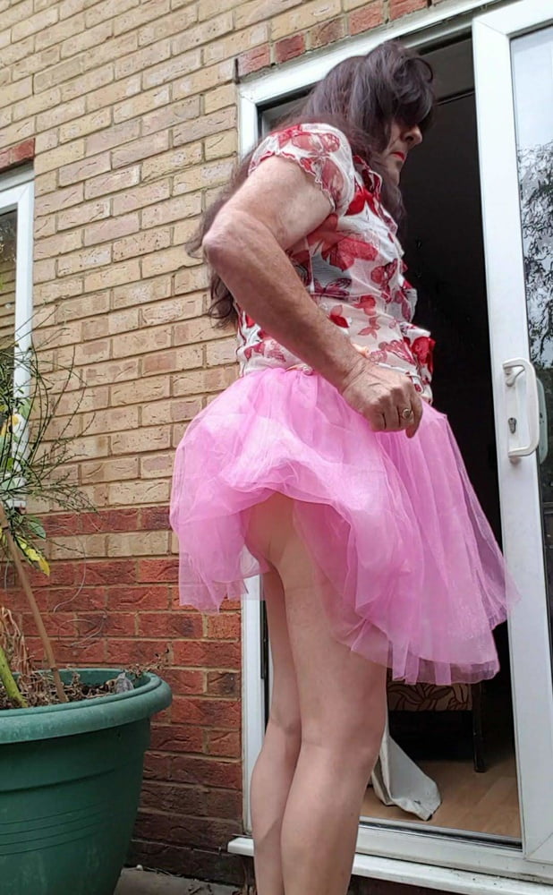 My pink tutu on a windy day #106992177