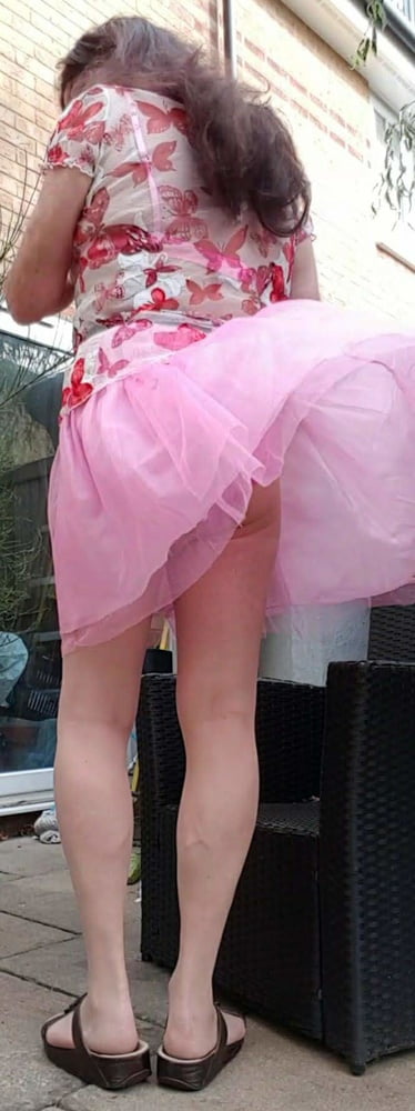 My pink tutu on a windy day #106992186