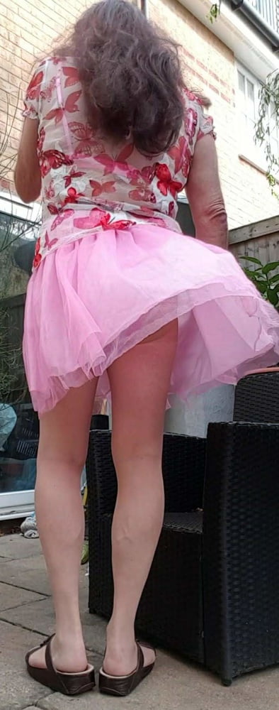 My pink tutu on a windy day #106992189