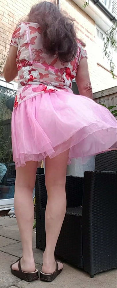 My pink tutu on a windy day #106992191