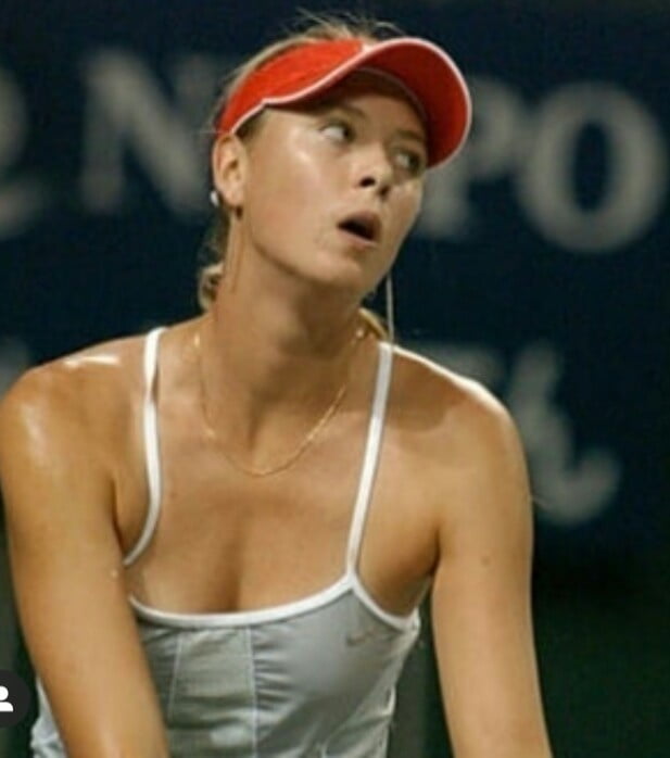 Mmm sweaty Maria Sharapova #98741119