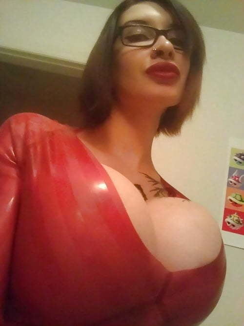 Big tits in latex #87678417