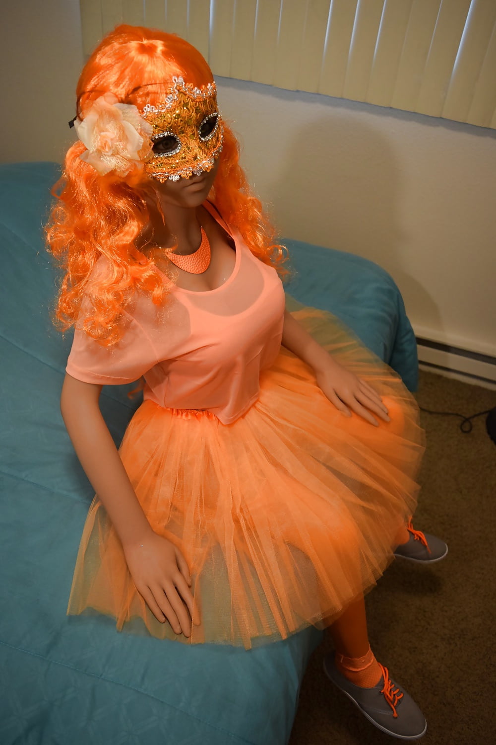Nina&#039;s orange dream #107117294
