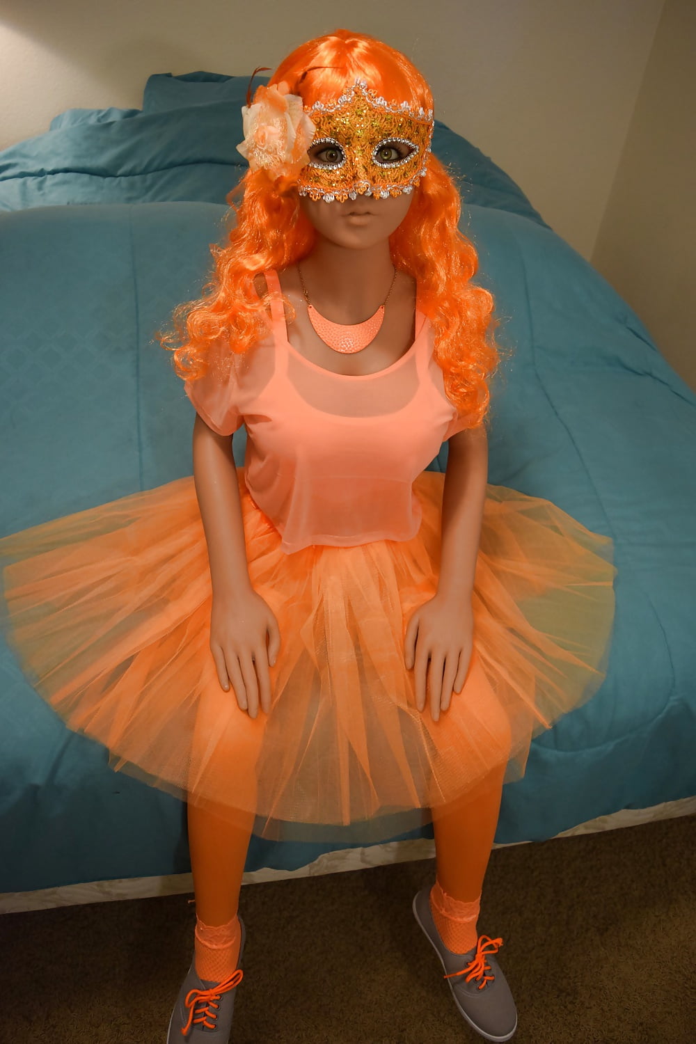 Nina&#039;s orange dream #107117296