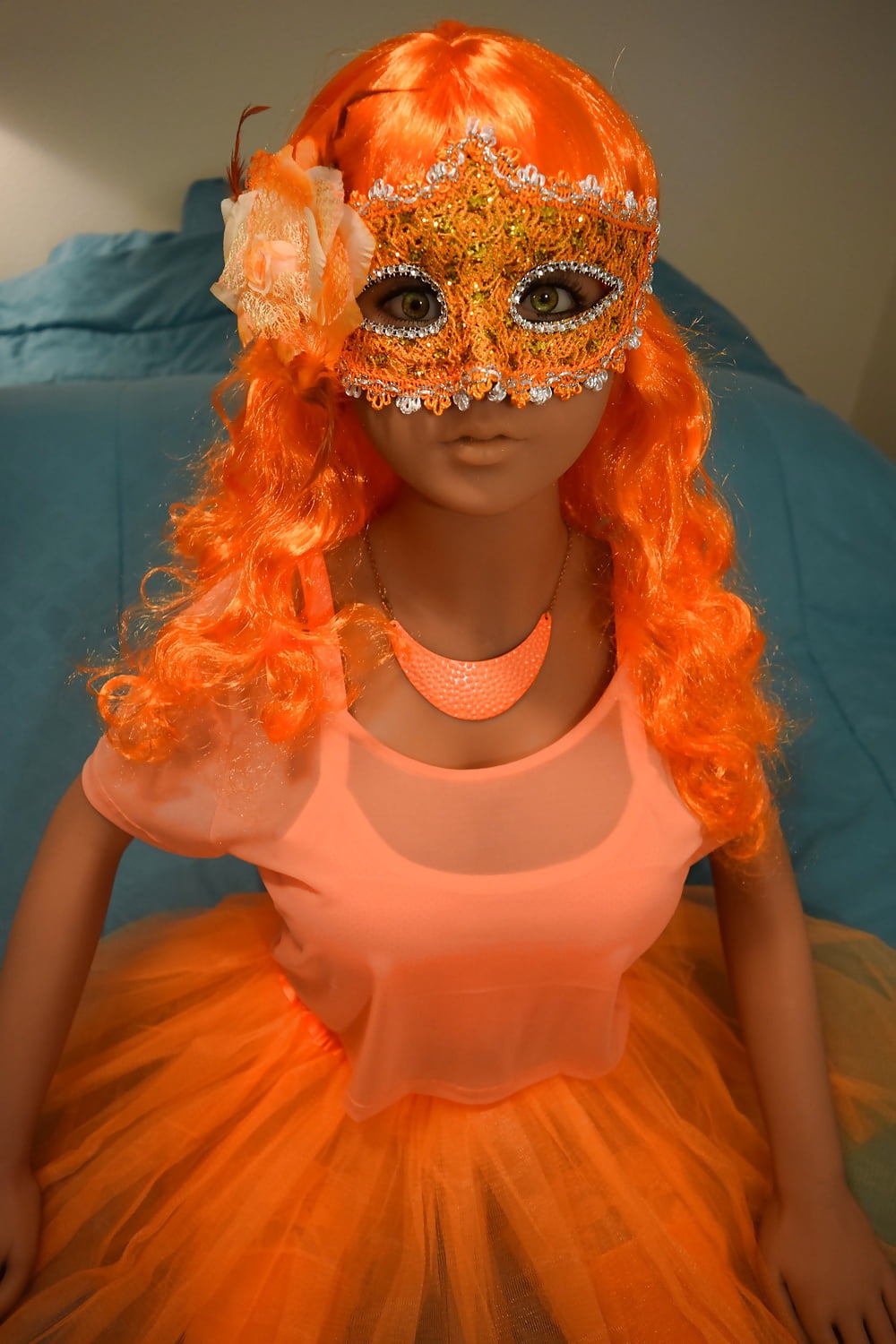 Nina&#039;s orange dream #107117297