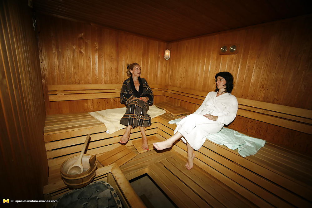 Mature mothers in shower and sauna PART 2 #106853593