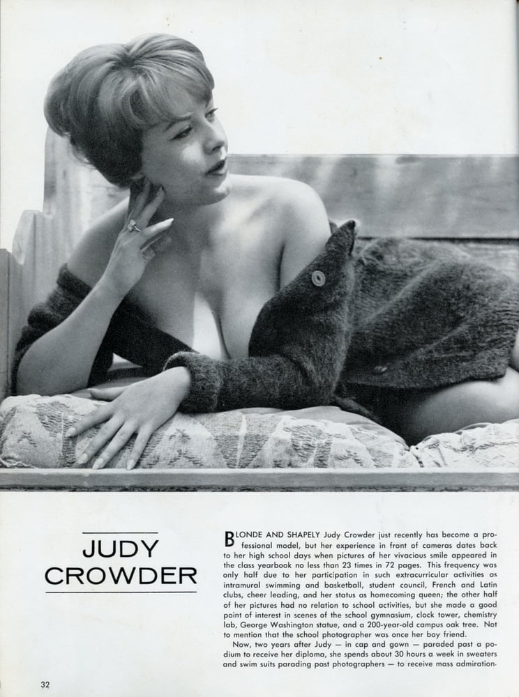 Judy crowder, modelo vintage
 #99469256