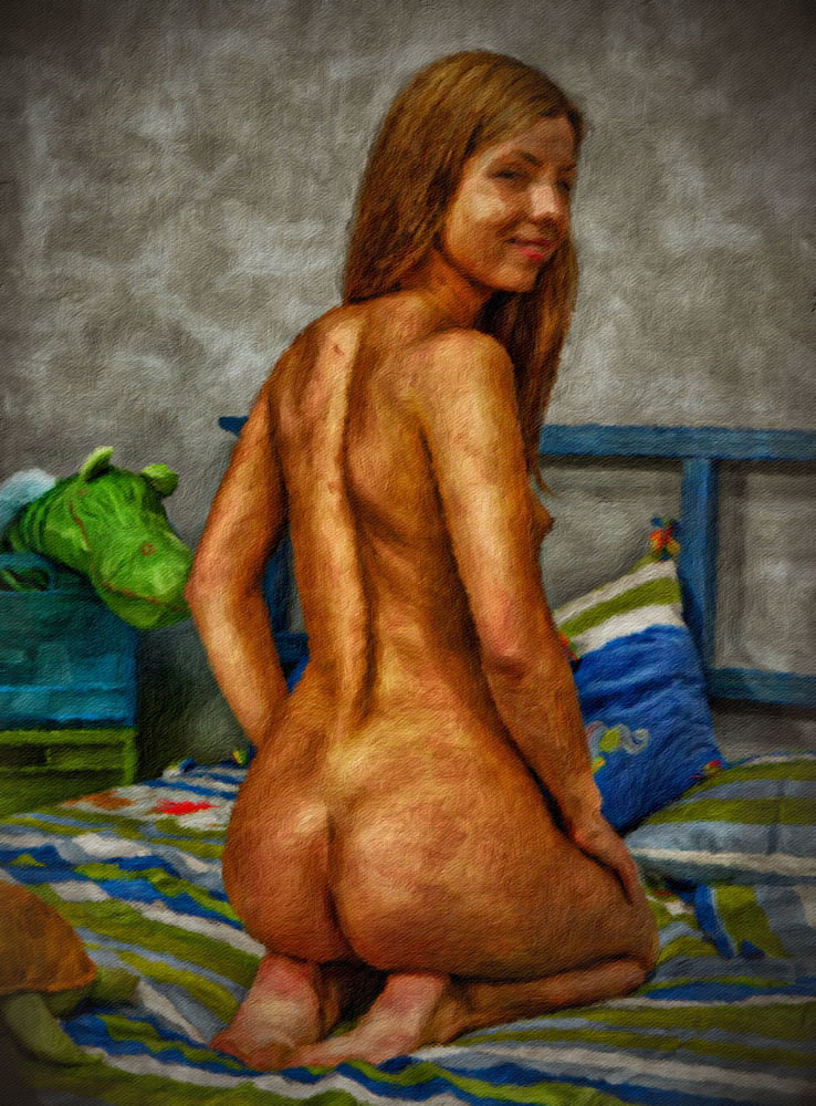 Pintura al óleo digital erótica 1
 #100017279