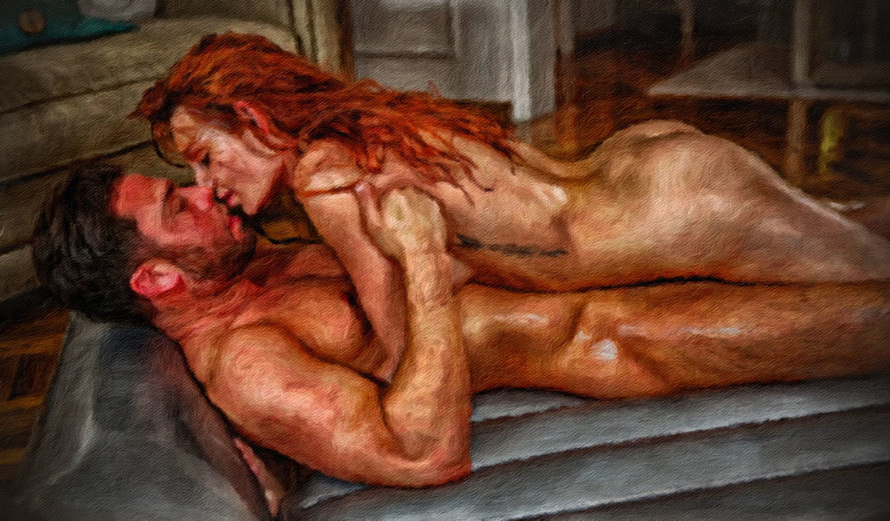 Pintura al óleo digital erótica 1
 #100017400