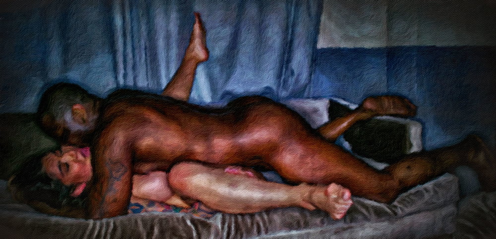 Erotic Digital Oil Painting 1 #100017548
