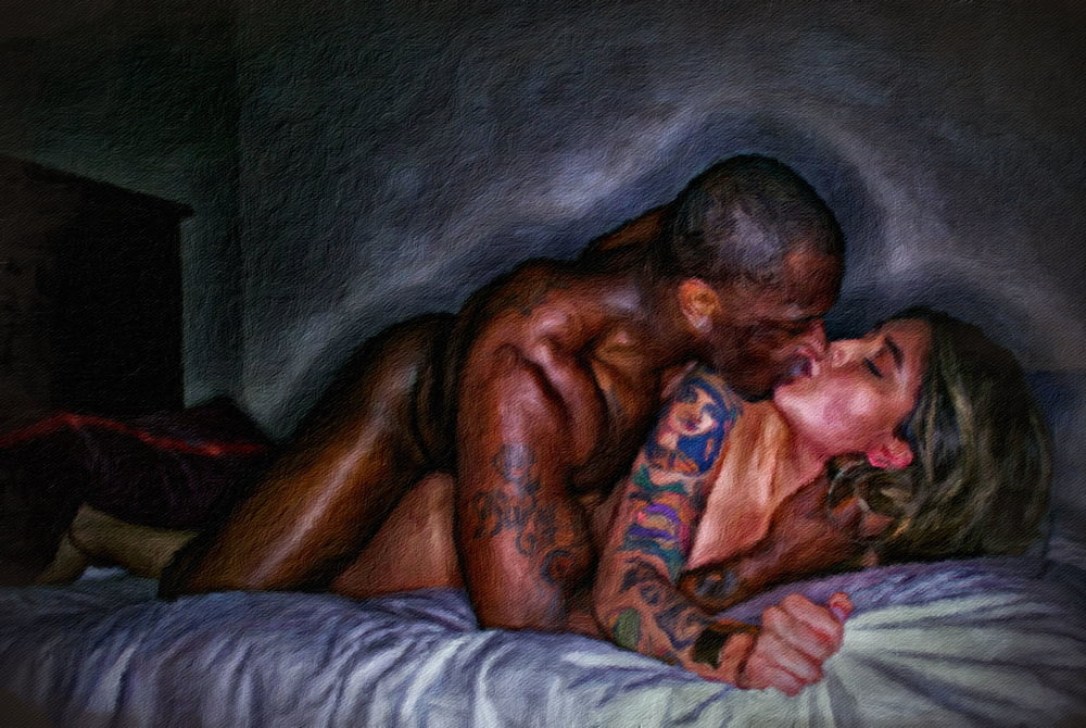 Erotic Digital Oil Painting 1 #100017559