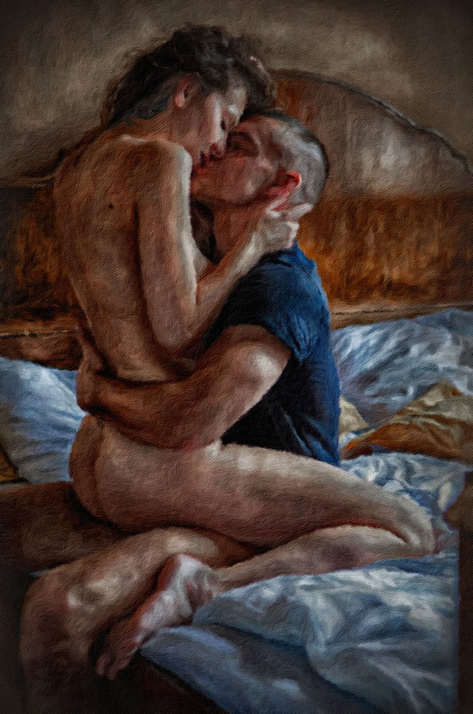 Erotic Digital Oil Painting 1 #100017674