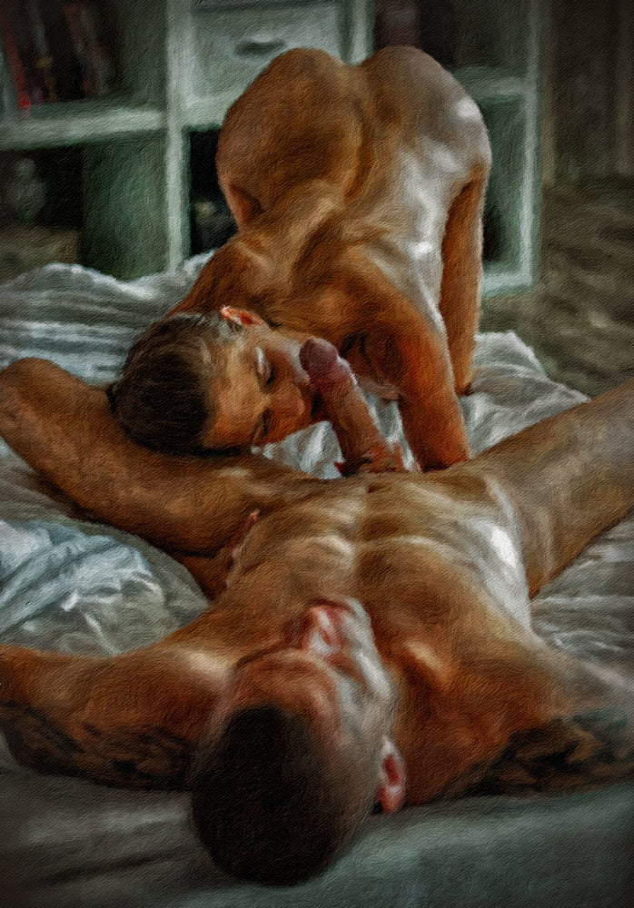 Erotic Digital Oil Painting 1 #100017682