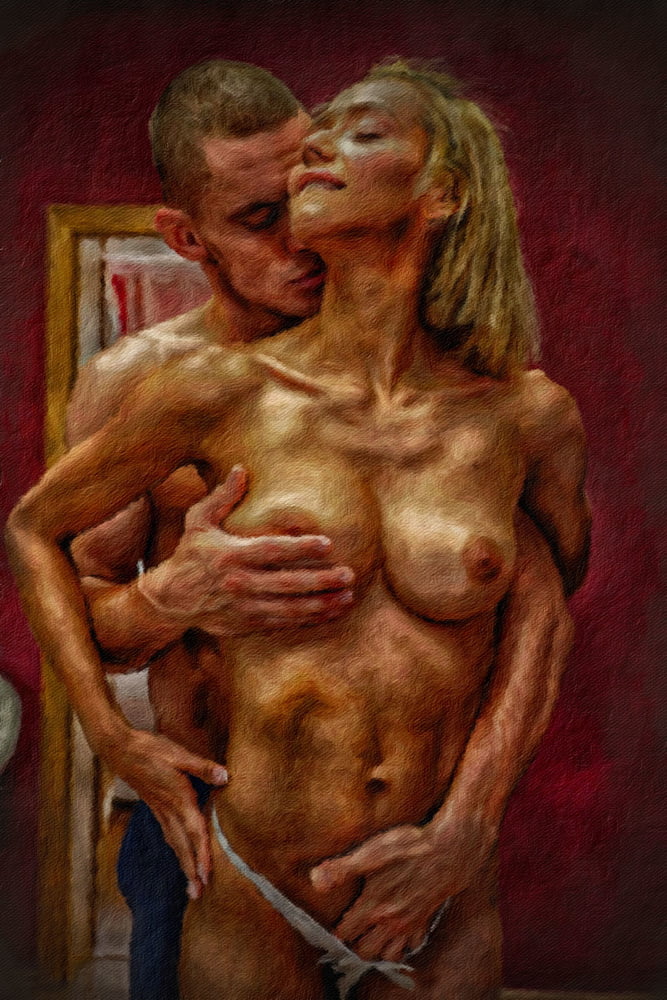 Erotic Digital Oil Painting 1 #100017743