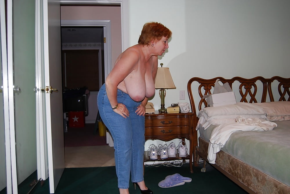 Topless in jeans 50
 #100912454