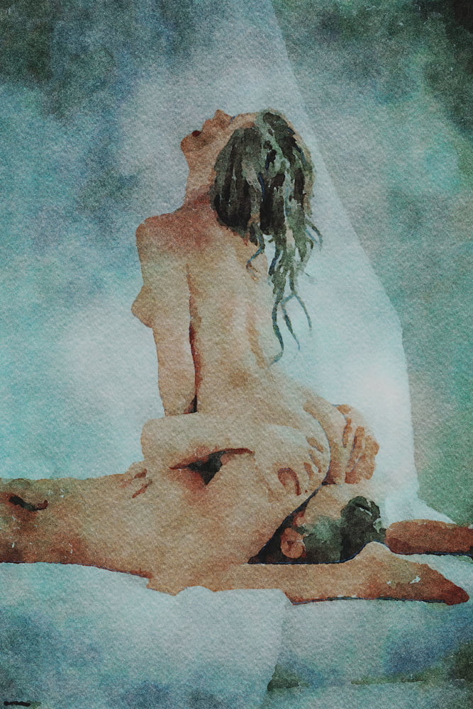 Erotic Digital Watercolor 57 #101067170